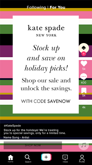 kate spade tiktok